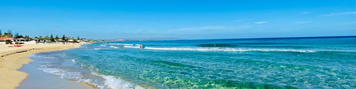 Spiaggia Morghella nella Sicilia sud orientale